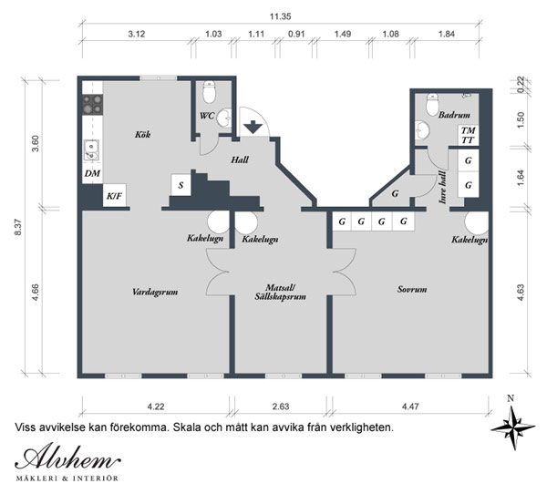 immobilier Appartement 2843