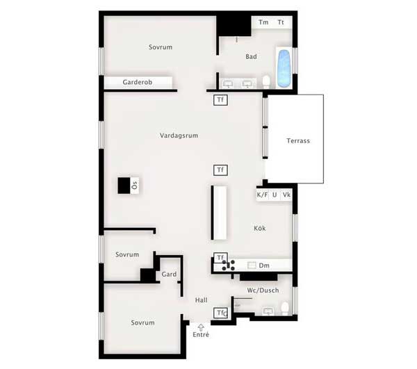 immobilier Appartement 2883