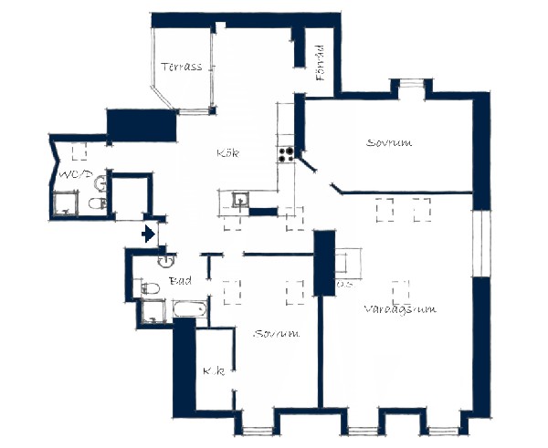 immobilier Appartement 3011
