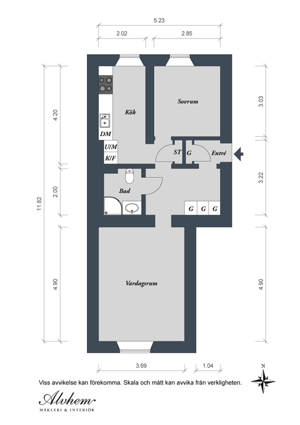 immobilier Appartement 3339