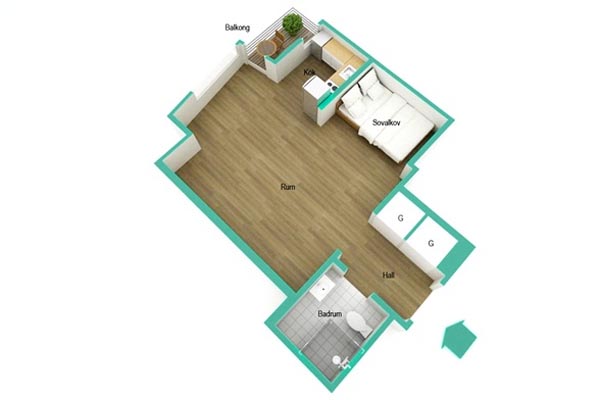 immobilier Appartement 3357