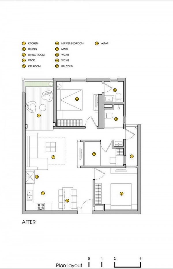 immobilier Appartement 355