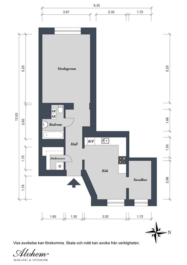 immobilier Appartement 3841