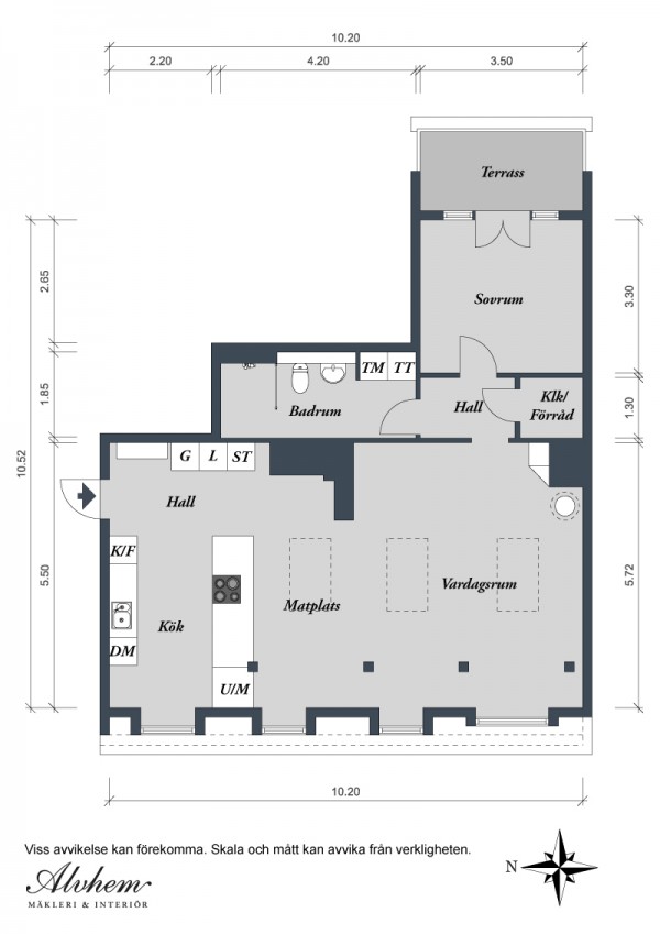 immobilier Appartement 400