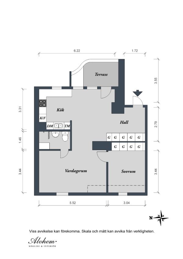 immobilier Appartement 4611