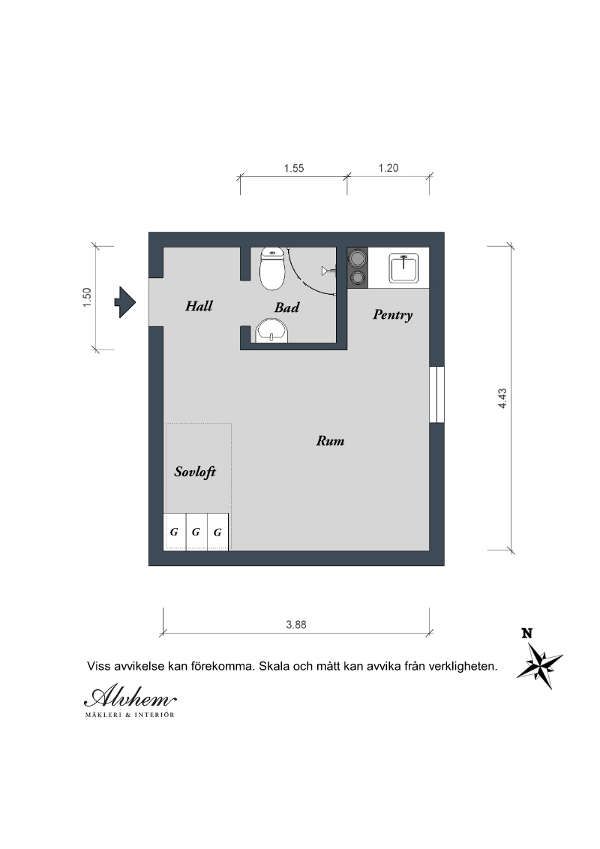 immobilier Appartement 4632