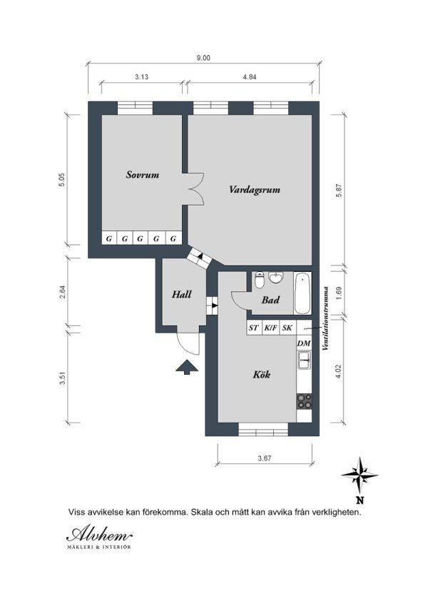 immobilier Appartement 4915