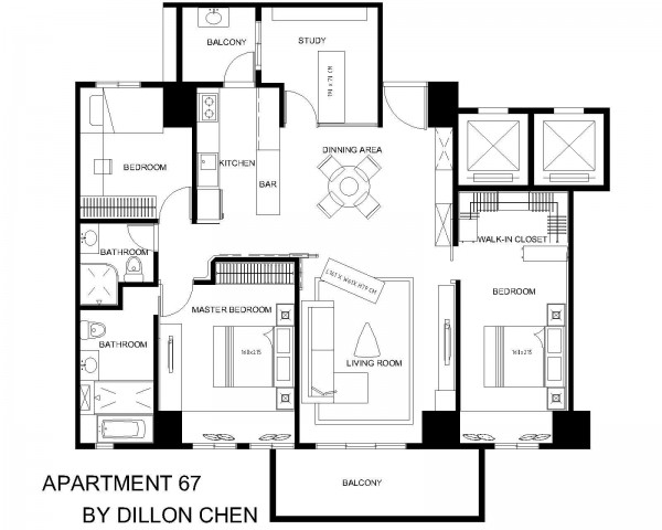immobilier Appartement 730