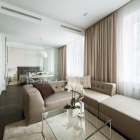 Appartement Appartement minimaliste avec un rythme fort Design par Alexandra Fedorova