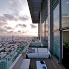 Appartement Outrageusement luxueux Penthouse offrant une vue de Tel-Aviv et la Méditerranée