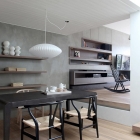 Appartement Penthouse minimaliste à Athènes inspirée par le Style japonais