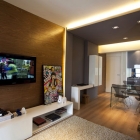 Appartement Petit 45 m² Appartement Design optimisé par Maurício Karam