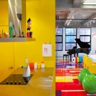 Appartement Collectionneur d'Art contemporain ’ s dynamique Loft coloré