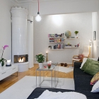 Appartement Petit appartement affichant des Solutions de conception intelligente à Göteborg