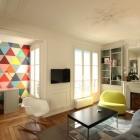 Appartement Appartement coloré Design dans le 7ème arrondissement Chic de Paris