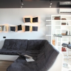 Appartement Appartement moderne intrigant : la Perspective linéaire par Redo Studio