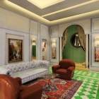 Appartement Royal Mix des Styles traditionnels : l'appartement de démo de Kingold en Chine