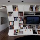 Appartement Bibliothèque incroyable appartement au Brésil par le Triptyque Studio