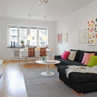 Appartement Appartement vive avec des intérieurs colorés charmants