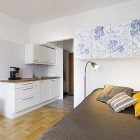 Appartement Design d'intérieur optimal pour un petit appartement en Suède