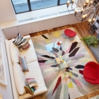Appartement Coloré et lumineux appartement à Manhattan par Axis Mundi Design