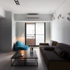 Appartement Décoration de rebondissements qui s'annonce un petit appartement très créatif à Taïwan
