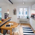 Appartement Charmant appartement suédois expose un Plan d'origine
