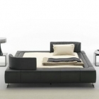 Chambre Profil bas lits avec tête de lit réglable pour s'adapter à vos besoins