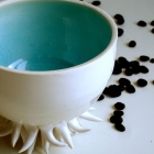 Cuisine Amusante façon d'encourager la socialisation : tasse en porcelaine oursin