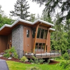 Maison Impressionnant Cottage moderne à la Base de Squak Mountain, Washington
