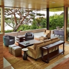 Maison Terrasses, de jardins et de vues de ramonage : Courtyard House à Seattle