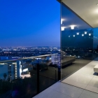Maison Hollywood Hills frappant garçonnière, avec salle de séjour-parking