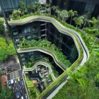 Maison Des formes organiques et les ravissants jardins de ciel : PARKROYAL Hotel, Singapour