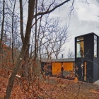 Maison Charme sur Budget familial cabine entouré de bois dans le Wisconsin
