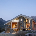Maison Maison de montagne inspirée par le paysage rugueux voisin