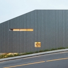 Maison Contemporain en acier en forme de Centre d'Art en Corée du Sud