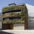 Maison Décor méditerranéen offrant la Texture d'une maison contemporaine à Lisbonne