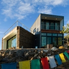 Maison Sanctuaire moderne désert dans l'Utah : la retraite bouddhiste en imprégner Design