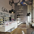 Maison Intriguant affichage de couleurs et de Textures : Lolita Coffeehouse à Ljubljana