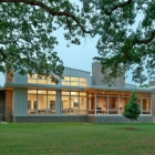 Maison Contemporain Ranch au Texas, présentant un intérieur précieux