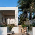 Maison Réchauffer la vie familiale, représentée par la maison contemporaine en Israël : maison E