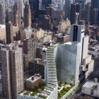 Maison Nouveau Manhattan en terrasses résidentiel accumulent spirale 30 étages