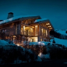 Maison Cabane de montagne luxueux dans les Français Alpes : Chalet Cyanella
