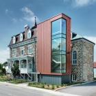 Maison Historique couvent transformé en hôtel de ville de spectaculaire au Québec, Canada