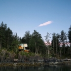 Maison Gambier Island maison spectaculaire intégré dans un paysage rocheux