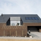 Maison Maison Creative en Belgique, en alternant les espaces ouverts et fermés