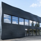 Maison Salle de conférence moderne ondulant en Allemagne, construit sur un Budget limité