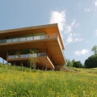 Maison Remarquable maison moderne avec vue sur lac et montagnes