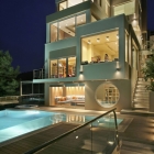 Maison Détails excentriques portées par une Villa moderne à Athenes