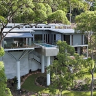 Maison Fascinante Architecture détails mis en valeur par une résidence familiale australienne